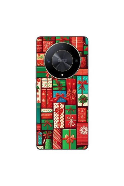OEM Θήκη συμβατή με Honor Magic6 Lite από σιλικόνη gel TPU με σχέδιο Χριστουγ...