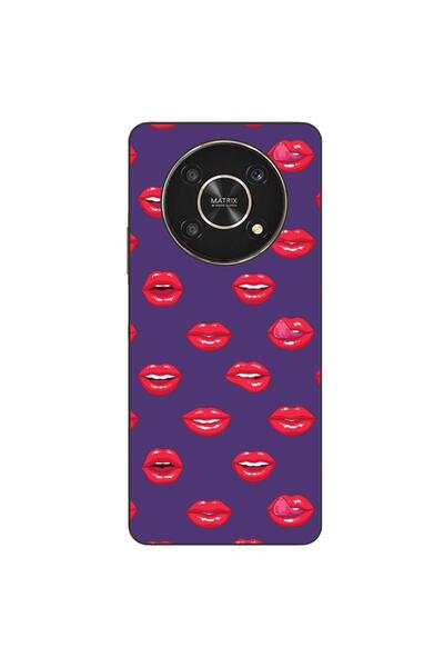 OEM Husa compatibila cu Honor X30 Silicon Gel Tpu Model Buze Pattern