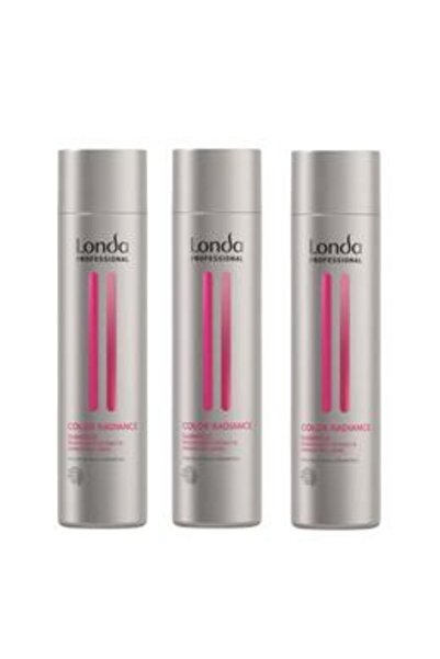 Londa Professional Pachet 3 x Sampon pentru Par Vopsit - Color Radiance Shamp...