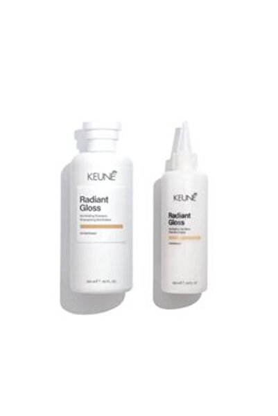 Keune Pachet Iluminator pentru Par - Radiant Gloss Illuminating; Sampon 300 m...