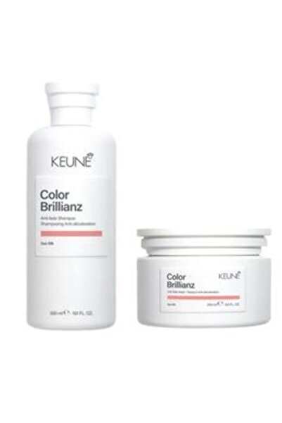 Keune Pachet pentru Par Vopsit - Color Brillianz: Sampon 300 ml, Masca 250 ml