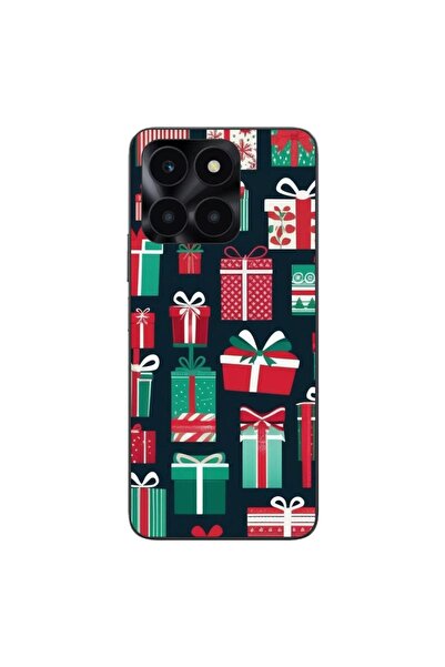 OEM Husa compatibila cu Honor X6a Silicon Gel Tpu Model Cadouri Craciun Pattern