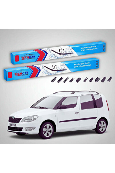 TEAMCAR Skoda Roomster Praktik 5J7 2013-2015 Lame ștergătoare |   Set plat fr...