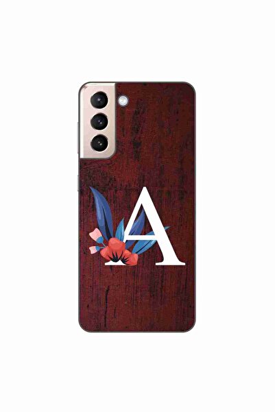 OEM Husa compatibila cu Samsung Galaxy S21 Silicon Gel Tpu Model Litere Perso...