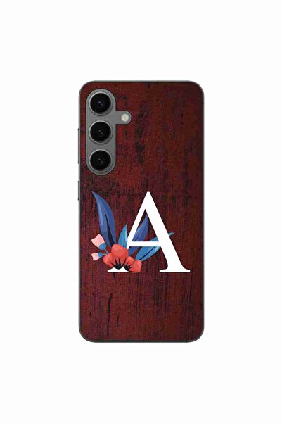 OEM Husa compatibila cu Samsung Galaxy S24 Silicon Gel Tpu Model Litere Perso...