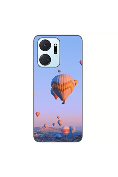 OEM Case compatible with Honor X7a Silicone Gel Tpu Air Balloon Pattern