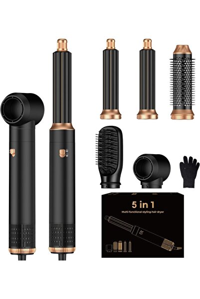 Arabest 5-in-1 Hair Dryer Brush Set, Professional Negative Ionic Hot Air Styl...