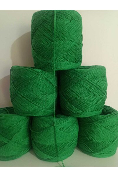 Viscon Merserize Koton Örgü İpi (Koyu Çimen Yeşili) 100gr