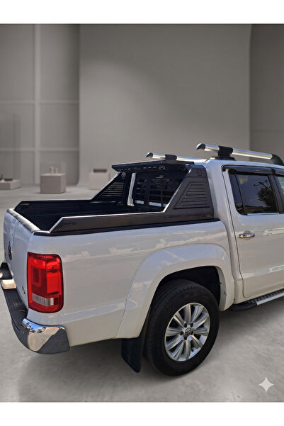 Yerli NAVARA,L200,RANGER TARZI ÇİFT KABİNLİ ARAÇLARA UYGUN ROLLBAR (MAT SİYAH...