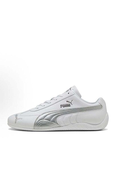 Puma Golf Speedcat OG Sneakers White/Silver For Men/Women/Students