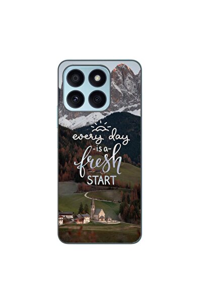 OEM Husa compatibila cu Honor X8b Silicon Gel Tpu Model Mesaj Fresh Start