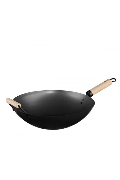 5FIVE Τηγάνι Γουόκ Wok 35 cm από ατσάλι με αντικολλητική επίστρωση, κατάλληλο...