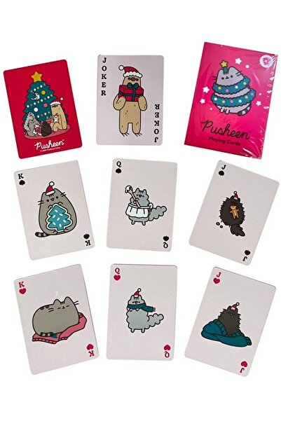 Puckator Cărți de joc - Pusheen the Cat - Crăciun