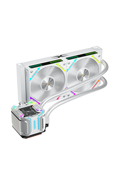 1stPlayer Cooler Procesor 1stPlayer ®   X-Starship 240-wh, display IPS person...