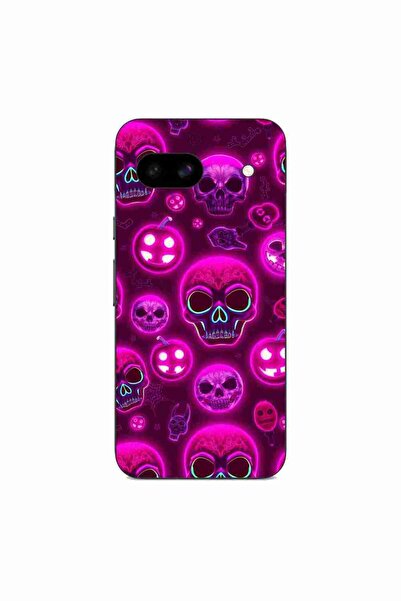 OEM Husa compatibila cu Google Pixel 8A Silicon Gel Tpu Model Cyberpunk Hallo...