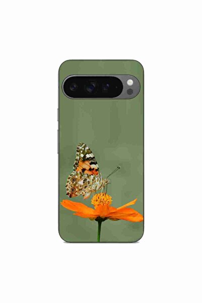 OEM Θήκη συμβατή με Google Pixel 9 Pro XL από σιλικόνη gel TPU με σχέδιο πετα...