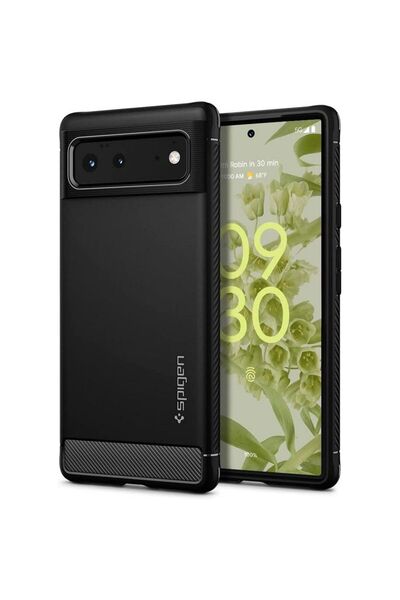 Spigen Husă pentru Google Pixel 6 - Rugged Armor - Negru