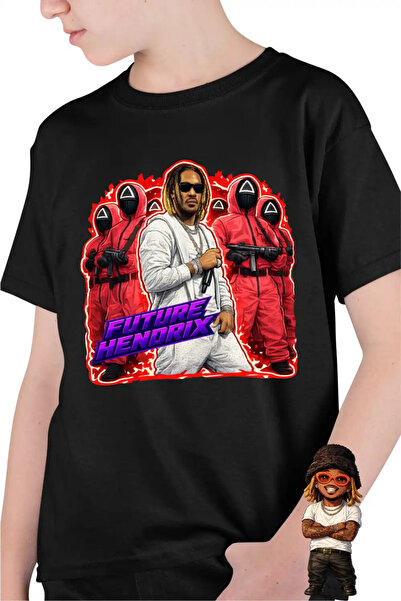 OEM Tricou Copii Baieti Future Squid Game Rapper