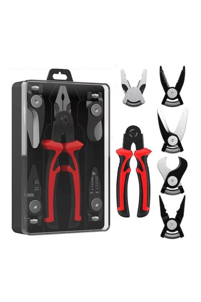 UNİBOX Set Cleste 5 in 1, Multifunctional, Capete Interschimbabile, Patent, D...