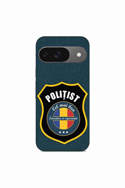 OEM Husa compatibila cu Google Pixel 9 Silicon Gel Tpu Model Politist