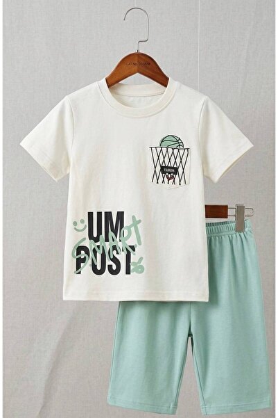 Milanlı Kids Boy's Cotton Summer Set (Top and Bottom)