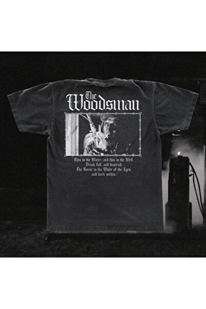 Grafftee Clothing Tricou oversize unisex cu imprimeu Woodsman