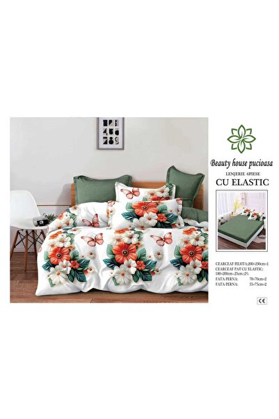 Pucioasa Finet Duvet Cover Set 6 pieces with Stretchy 180×200