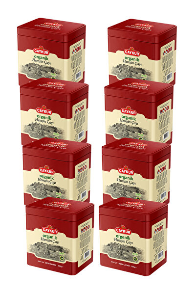 Çaykur Organik Hemşin Hediyelik (Teneke Kutu) 200 gr. Sekizli Paket