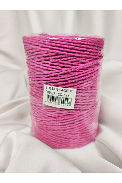 Sultan Ață de hârtie pentru tricotat manual 200gr.-240mt. (1 bucată) - Culoar...