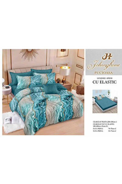 Pucioasa Seturi de lenjerie de pat Finet 6 piese cu elastic-T291