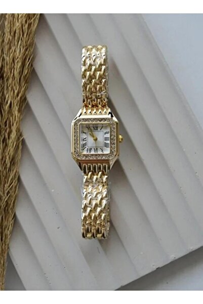 QUARTZ Metal Waterproof Steel Wristwatch for Women New Season Jeweled Watch