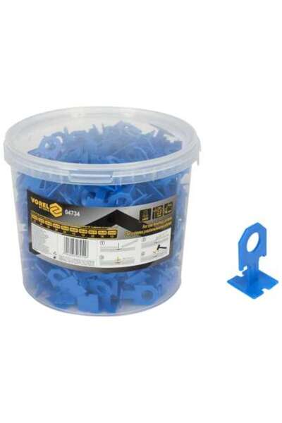 Vorel Clips 2Mm Pentru Sistem Nivelare Plăci, 400 Buc