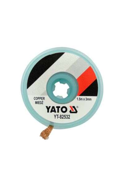 yato Bandă Împletită De Cupru 3.0Mm X 1,5M