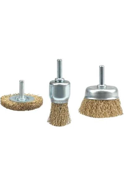 Vorel Set Perii De Sârmă, Cu Tijă, 3 Buc
