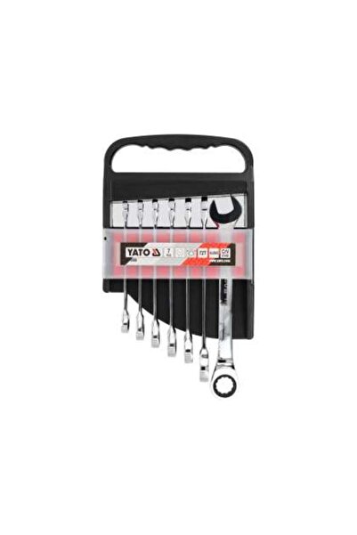yato Set Chei Combinate Cu Clichet 10-19Mm, 7 Buc