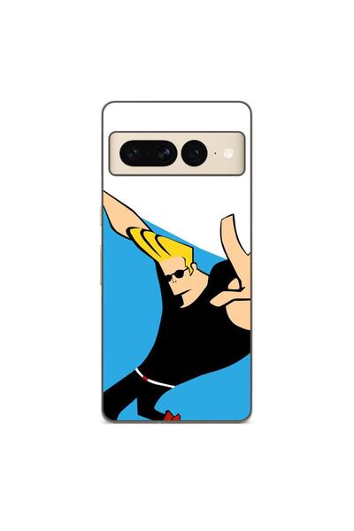 OEM Husa compatibila cu Google Pixel 7 Pro Silicon Gel Tpu Model Johnny Bravo
