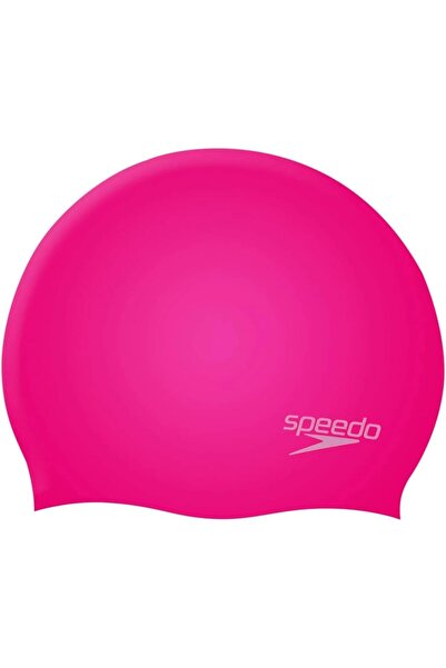 SPEEDO Unisex Kids Plain Moulded Silicone Swim Cap