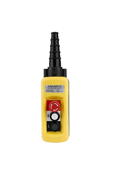 Jadeshay Comutator cu butoane pentru palan, Control palan macara, Buton sus-j...