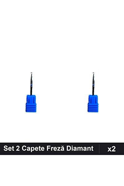 NAİLS Set 2 Capete Freză Diamant pentru Unghii, Manichiură Profesională