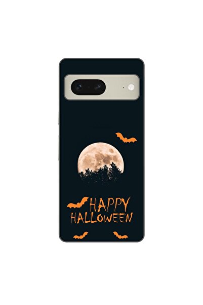 OEM Husa compatibila cu Google Pixel 7 Silicon Gel Tpu Model Happy Halloween ...