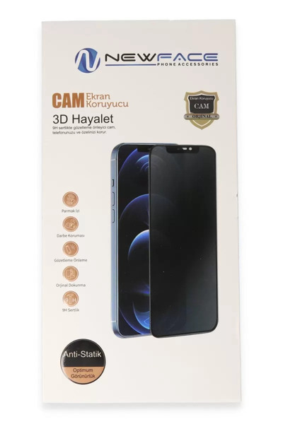 Generic Brand واقي شاشة زجاجي ثلاثي الأبعاد مضاد للكهرباء الساكنة A6T 5G - شفاف