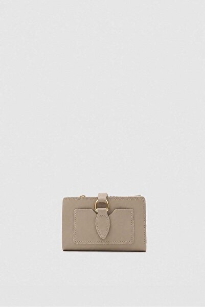 Shule Bags Kiki Snap Closure Women's Wallet Beige