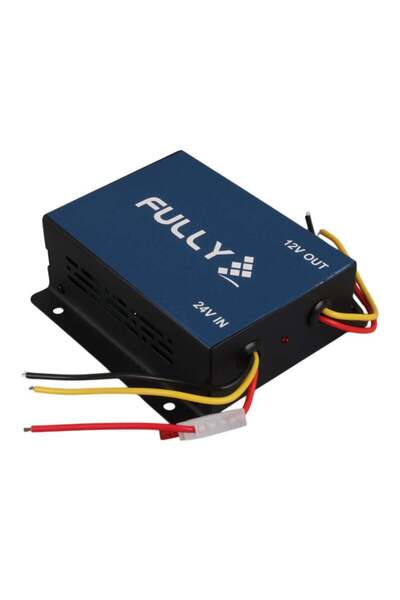 FULLY 2412 24V/12V DC-DC 30 Amper Oto Akü Voltaj Konvertör Oto-Kamyon-Tır Uyumlu