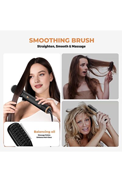 Arabest 5-in-1 Hair Dryer Brush Set, Professional Negative Ionic Hot Air Styl...