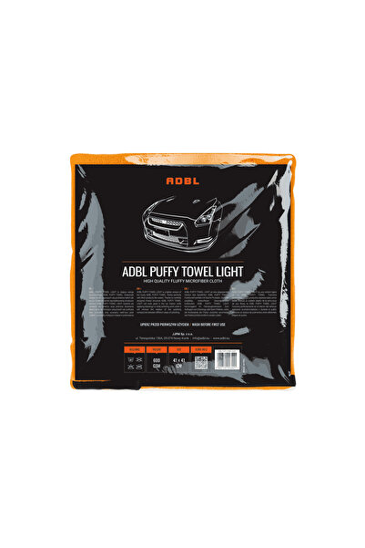 ADBL Puffy Towel Light 600gsm microfiber cloth