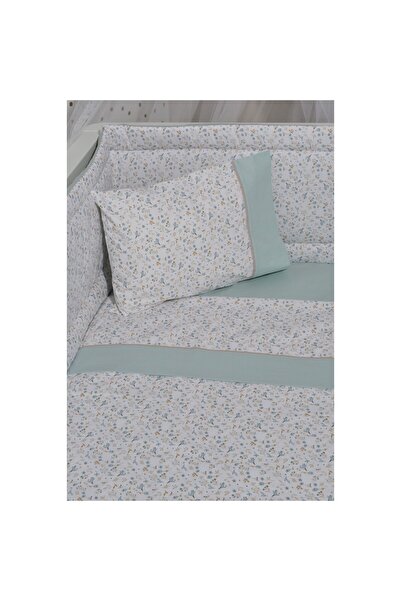 Baby Oliver Σεντόνια Κούνιας 3 τεμ. 110x170cm 100% Βαμβάκι Κατωσέντονο με Λάσ...