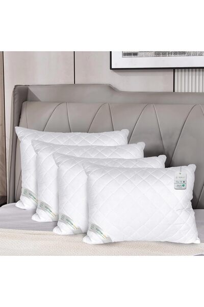 COTTON HOME ® Prestige Pillow 50 cm X 75 cm Bed Pillows for Sleeping Diamond ...