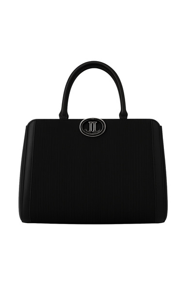 John Louis Ladies Hand Bag with adjustable JLSU26-08, Black