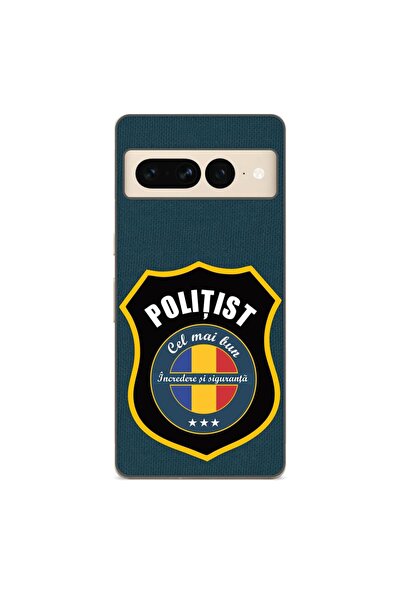 OEM Husa compatibila cu Google Pixel 8 Pro Silicon Gel Tpu Model Politist
