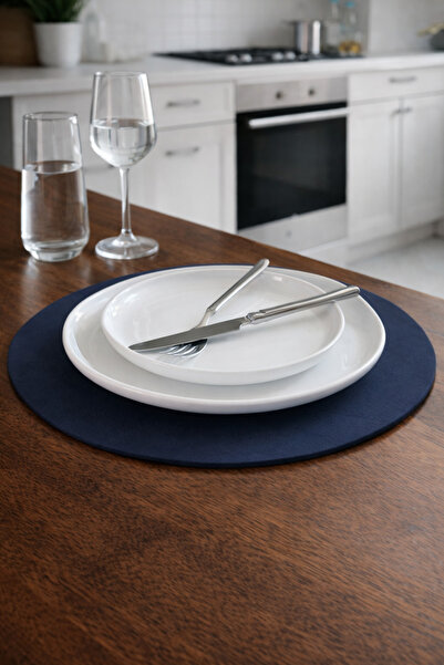 Econice American Service, 1 Piece Navy Blue Duck Linen Supla